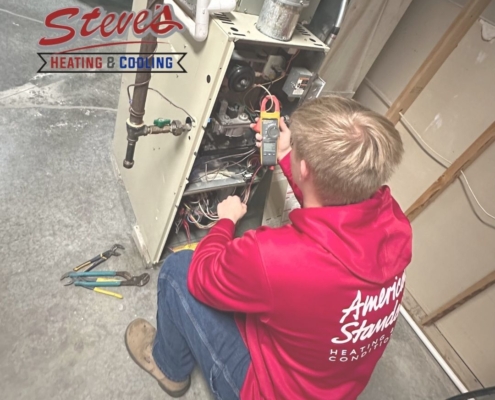 Call the Furnace repair experts at Steve's Heating & Cooling, Riverside, MO (816) 436-8475 for all your heating needs.